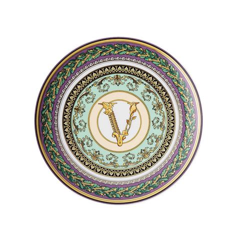 piattino quadrato versace rosenthal barocco|Versace Rosenthal Barocco .